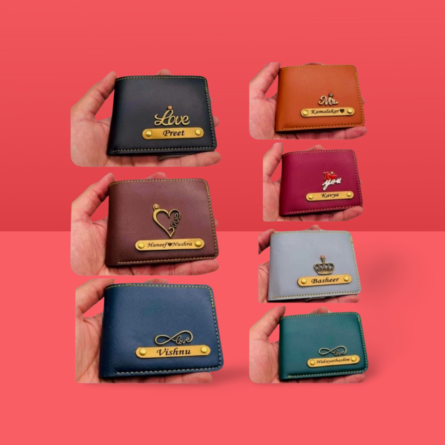 Premium Quality Faux Leather Wallets