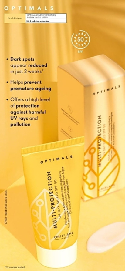 Optimals Multi Protection UV Day Shield SPF 50 30 ml