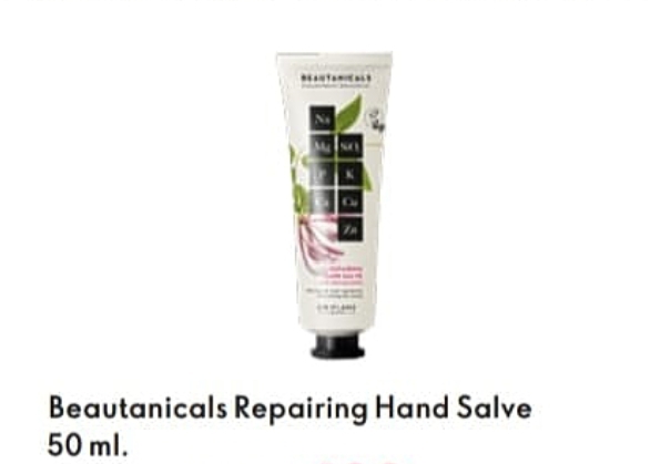 Beautanicals repairing hand salve  50 ml