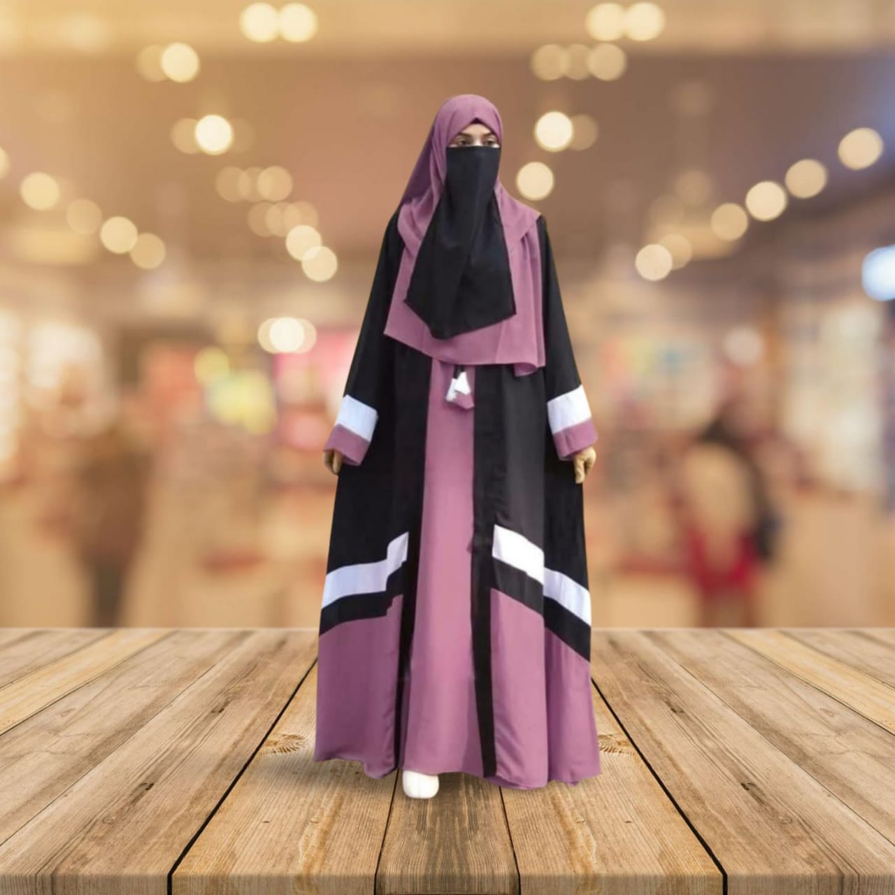 Rainbow abaya